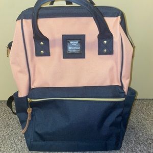 himawari open back book bag